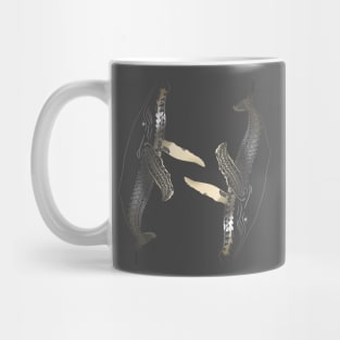 CIRCLING WHALES Mug